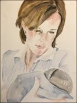 Porträts Aquarell – Bild 1